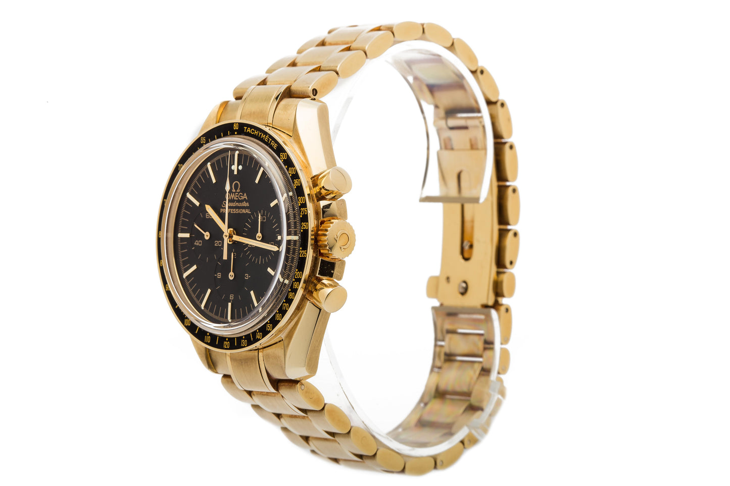 Omega Speedmaster Professional Moonwatch 18K Yellow Gold Ref. 3195.50.00